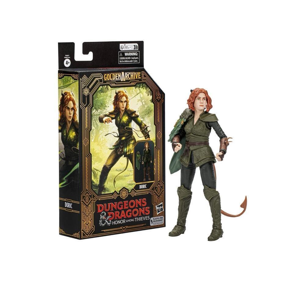 Dungeons & Dragons Golden Archive DORIC Figure Lot of 4 — Open Box Hasbro 6”